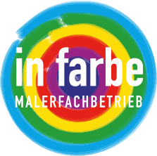 in farbe Malerfachbetrieb – Logo